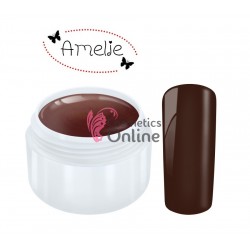 Gel UV Amelie color Dark Cherry 5ml + 1 Cutie cu paiete Holografice Cadou